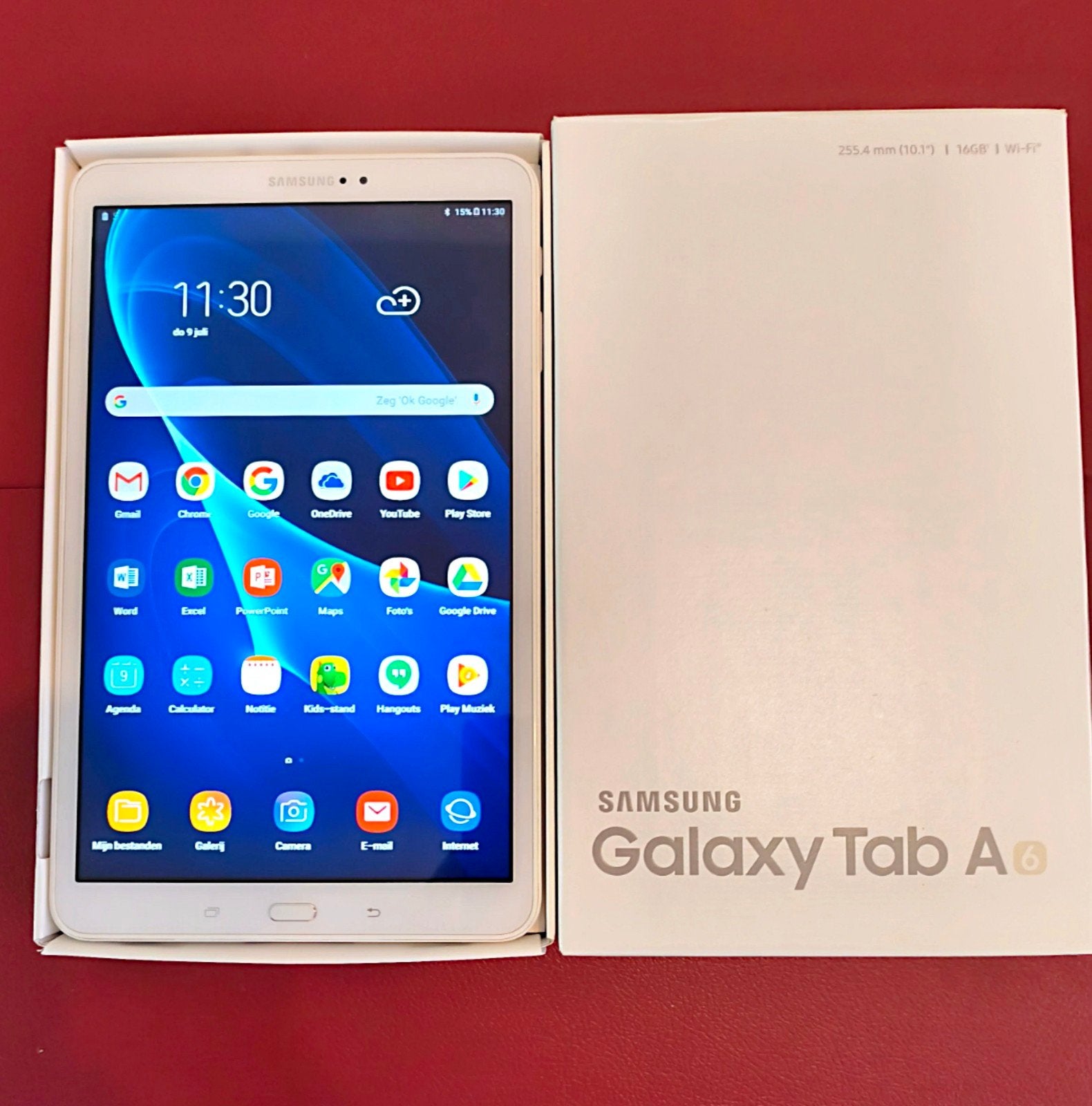 Samsung Galaxy Tab A6 10.1" Wi-Fi 16GB Wit, Computers en Software, Android Tablets, Gps, Ophalen of Verzenden, Zo goed als nieuw