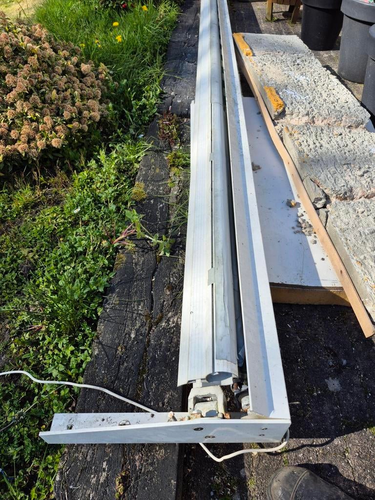 Elektrisch zonnescherm, Tuin en Terras, Zonneschermen, Ophalen, Gebruikt, Elektrisch, 150 tot 300 cm