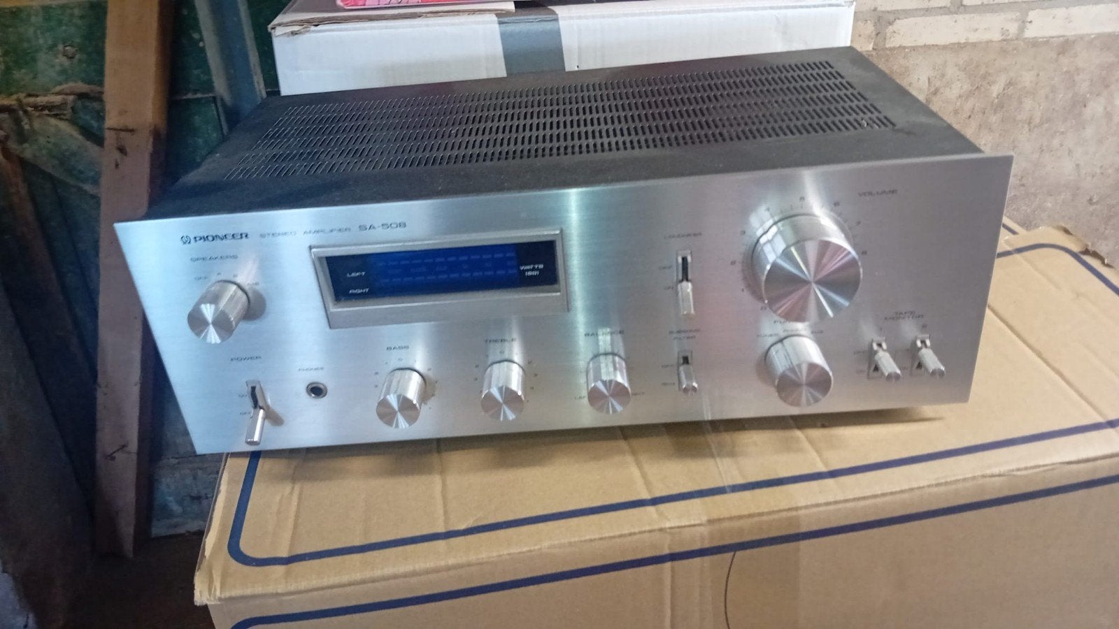 Pioneer SA-508 Stereo Versterker - Vintage Audio, Gebruikt, Ophalen of Verzenden, Pioneer, Minder dan 60 watt