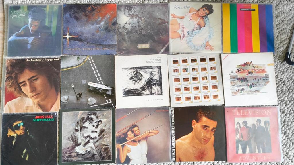 Mooie collectie jaren platen: John Cale, Cocteau Twins, Ophalen of Verzenden, Gebruikt, Overige formaten, Poprock