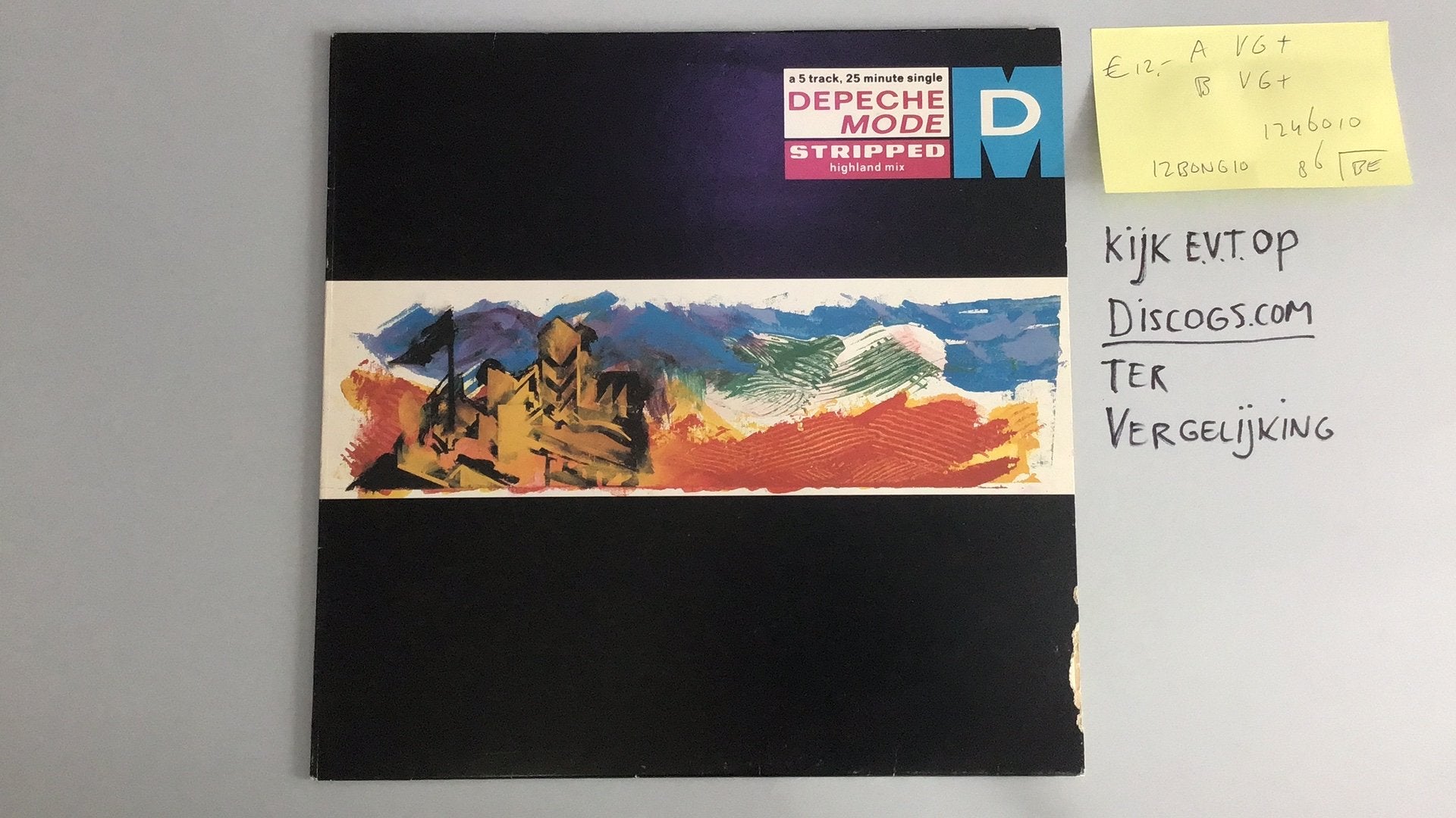Depeche Mode - Stripped, Ophalen of Verzenden, Gebruikt