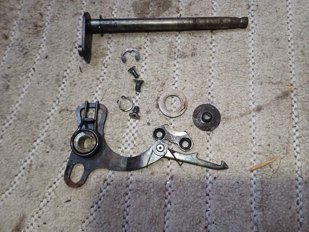 Yamaha DT mx 13N schakel onderdelen gebruikt, Ophalen of Verzenden, Gebruikt, Yamaha
