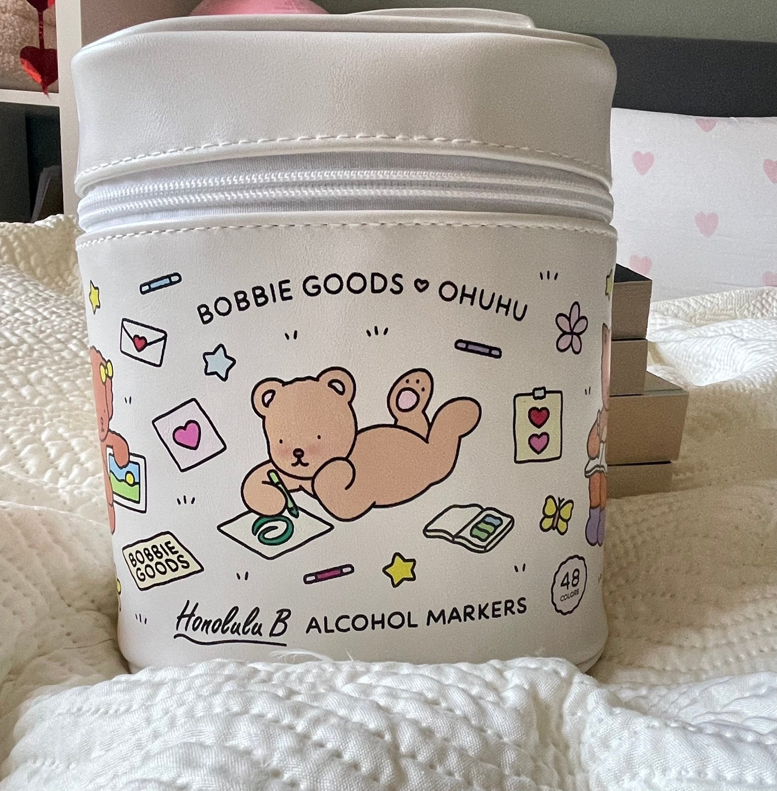 Bobbie goods x ohuhu alcohol markers (lees beschrijving), Ophalen, Gebruikt, Potlood of Stift