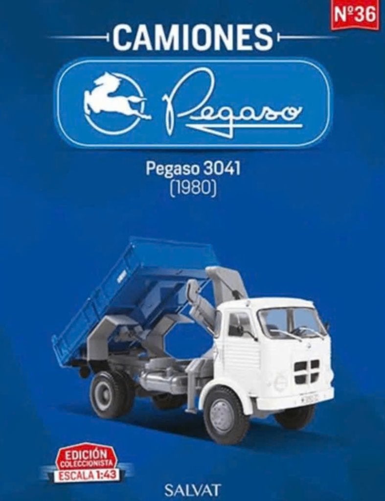 Pegaso 1095 1969 schaal 1/43 serie CAMIONES PEGASO # 36, Verzenden, Nieuw, Bus of Vrachtwagen, Overige merken