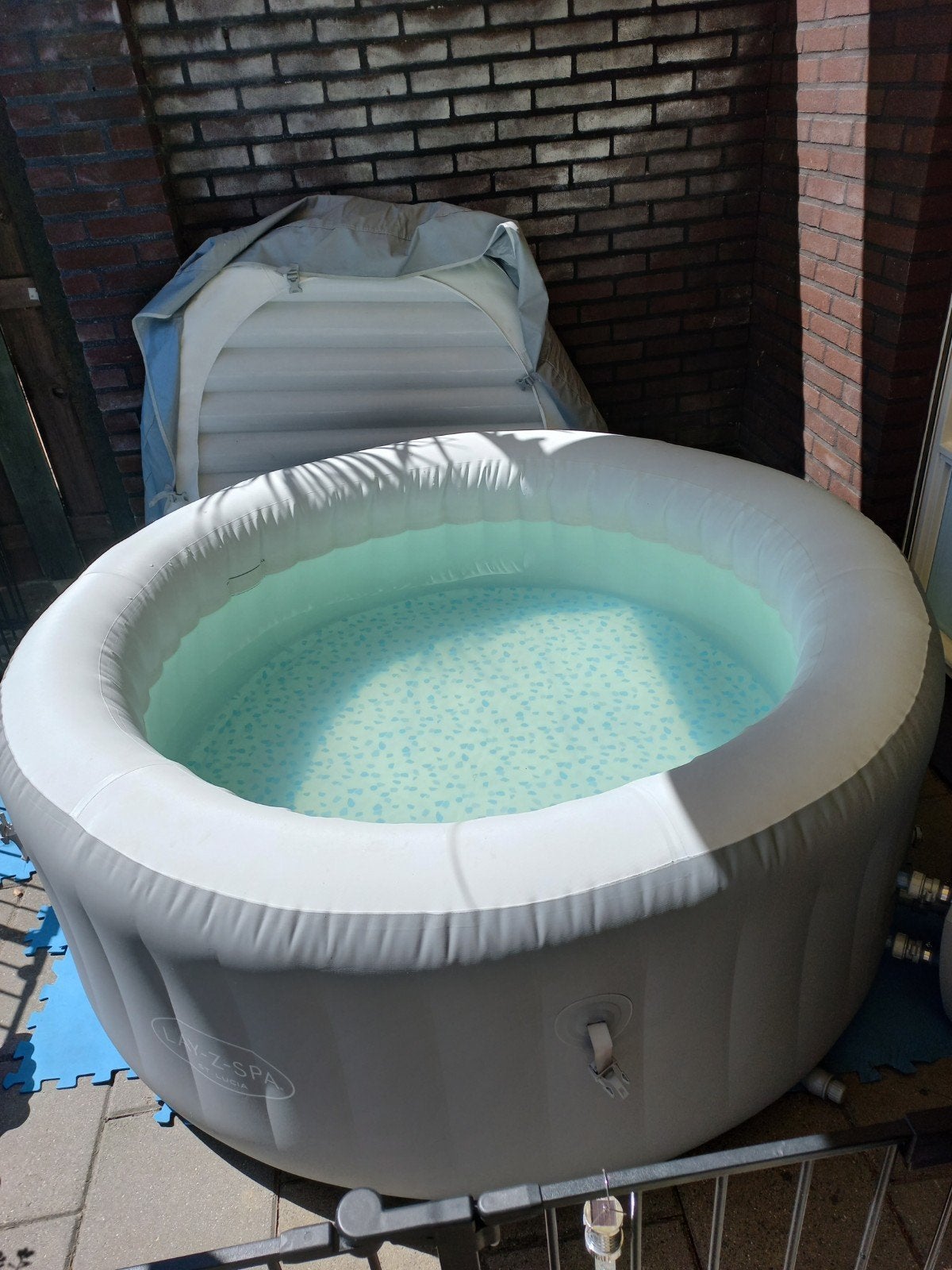 Spa bubbelbad lazy Spa.€ 200,00, Ophalen, Zo goed als nieuw