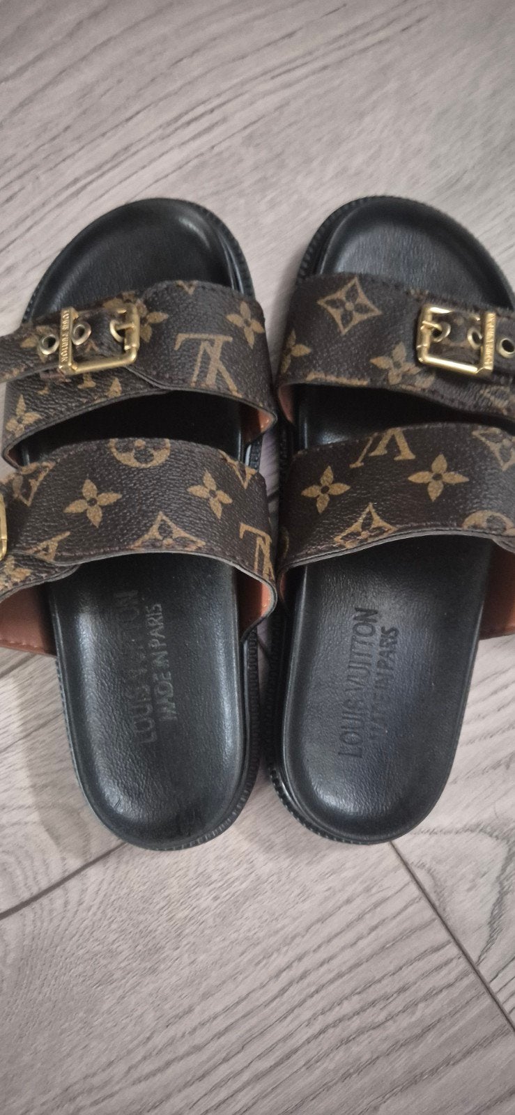 Dames slippers Louis Vuitton stijl zgan, Ophalen of Verzenden
