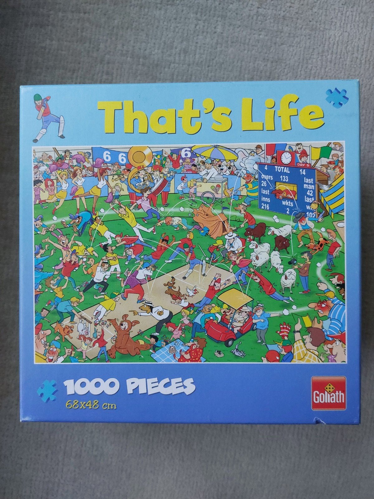 That's Life Goliath puzzel 1000 stukjes, Ophalen, 500 t/m 1500 stukjes, Zo goed als nieuw, Legpuzzel