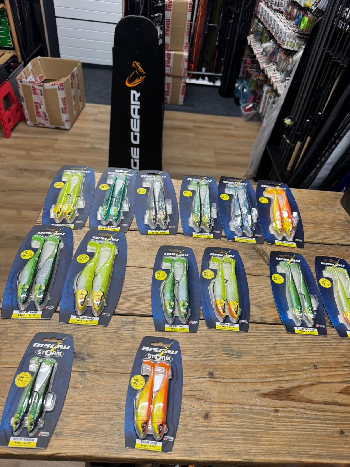 storm bicay shad kunstaas ! 19 gram  - 64 gram div kleuren !, Ophalen of Verzenden, Nieuw, Haak