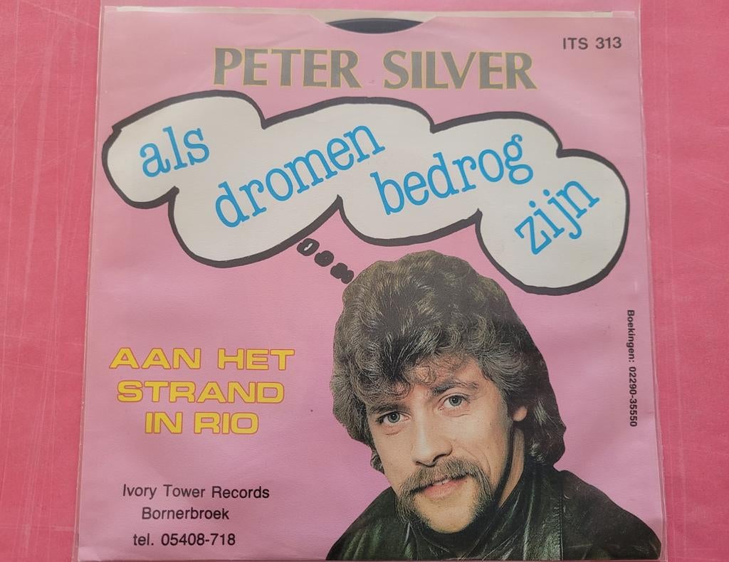 Peter Silver - Als dromen bedrog zijn -Aan het strand in Rio, Ophalen, Zo goed als nieuw, Overige formaten, Levenslied of Smartlap