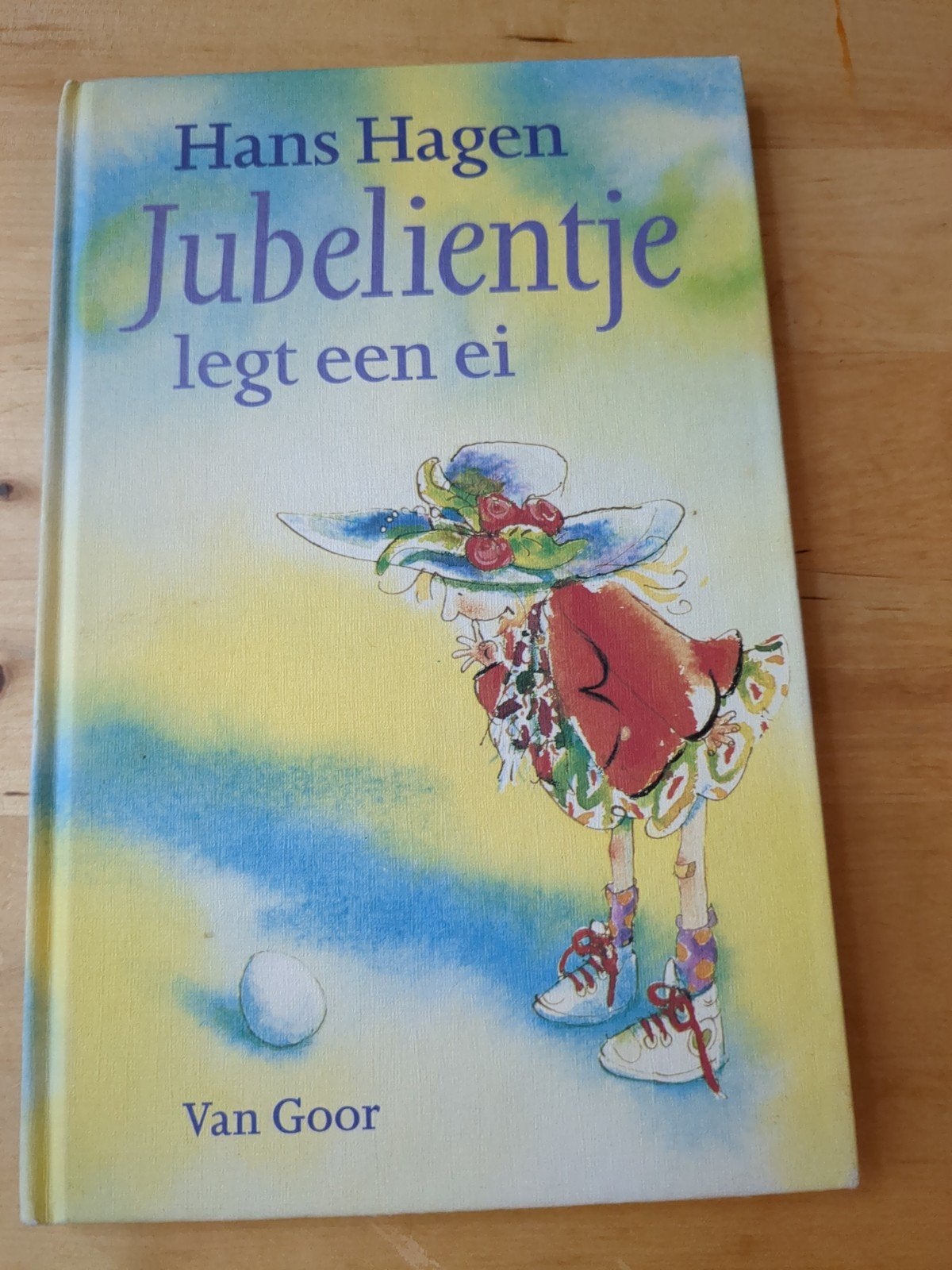 Jubelientje legt een ei - Hans Hagen (kinderboek), Boeken, Ophalen of Verzenden, Gelezen, Hans Hagen, Fictie algemeen