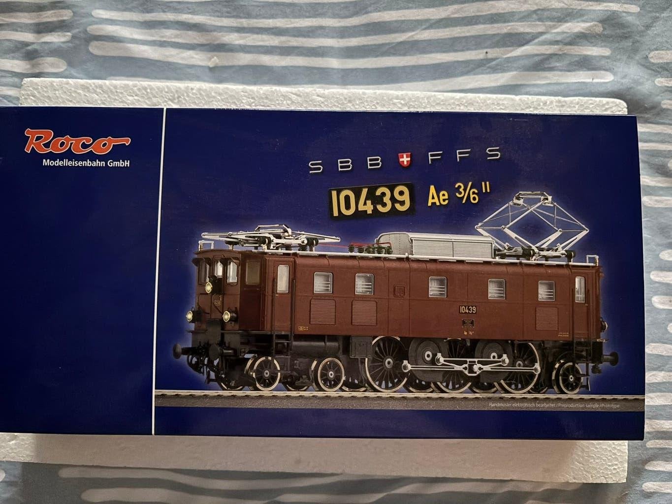 Roco 62400, SBB Ae 3/6 Ellok, Ophalen of Verzenden, Zo goed als nieuw, Roco, Analoog