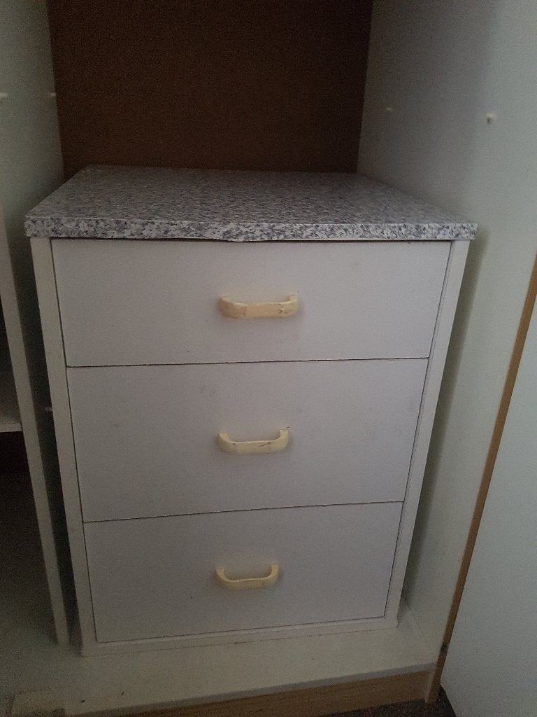 Ladenblok, 3 lades. Gratis af te halen, Ophalen, Minder dan 50 cm, Gebruikt, 3 of 4 laden