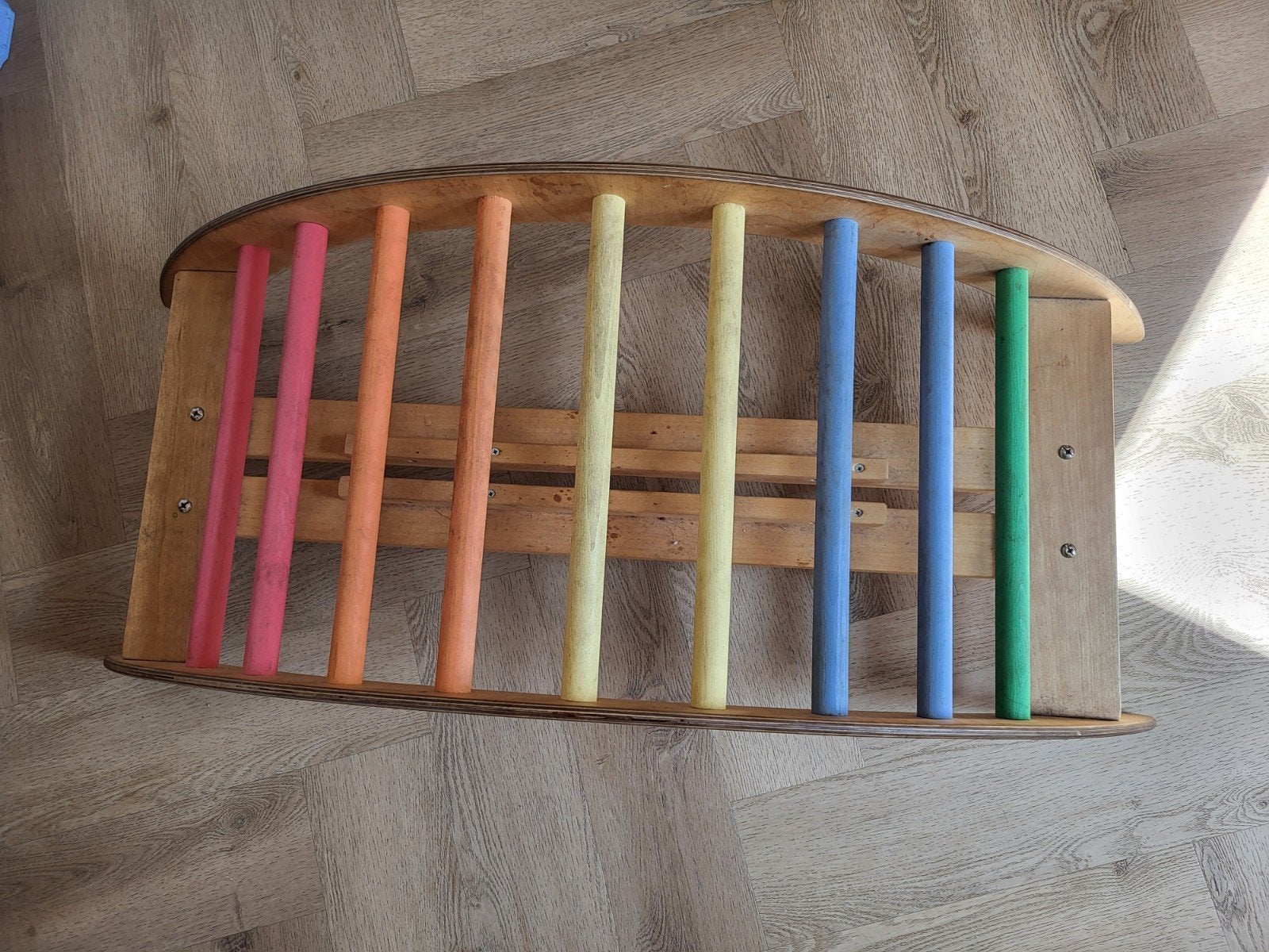 Montessori klimrek met glijbaan, Ophalen, Zo goed als nieuw, Jongen of Meisje