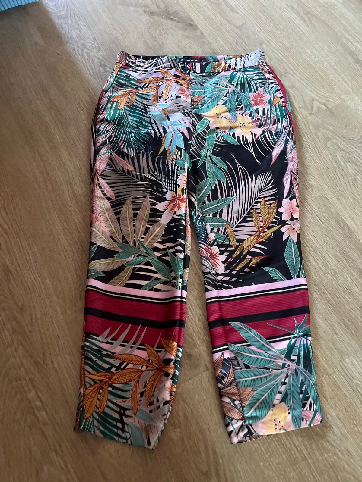 Boho chic broek met gave print mt M Zara, Kleding | Dames, Maat 38/40 (M), Meerkleurig, Ophalen of Verzenden, Zo goed als nieuw
