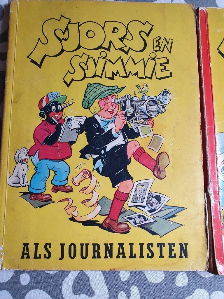 Sjors en Sjimmie boeken jaren 60/70, Boeken, Meerdere stripboeken, Ophalen of Verzenden, Gelezen