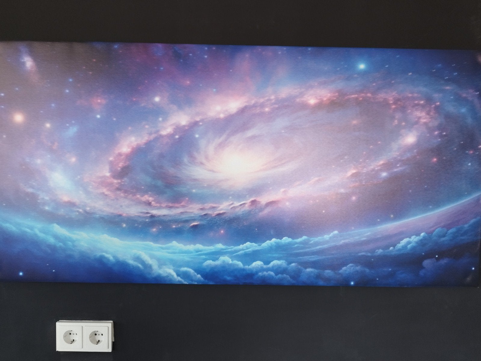 Grote CANVAS Poster uit het heellal, Ophalen, Nieuw