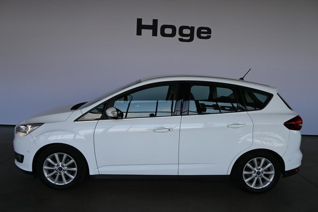 Ford C-MAX 1.0 Ambiente Clima Cruise Control Navigatie LED R, Voorwielaandrijving, Met garantie (alle), Wit, Handgeschakeld