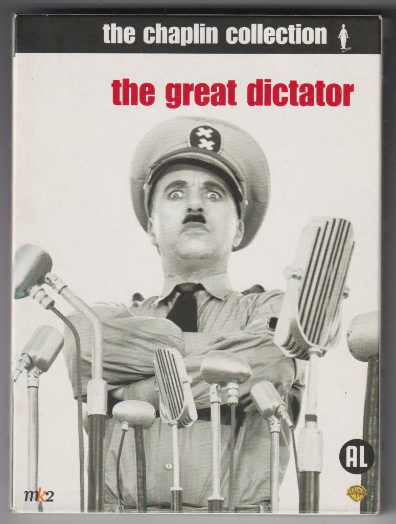 The Great Dictator ( Charlie Chaplin )( 2Disc Edition ), Cd's en Dvd's, Alle leeftijden, Verzenden, 1940 tot 1960, Zo goed als nieuw