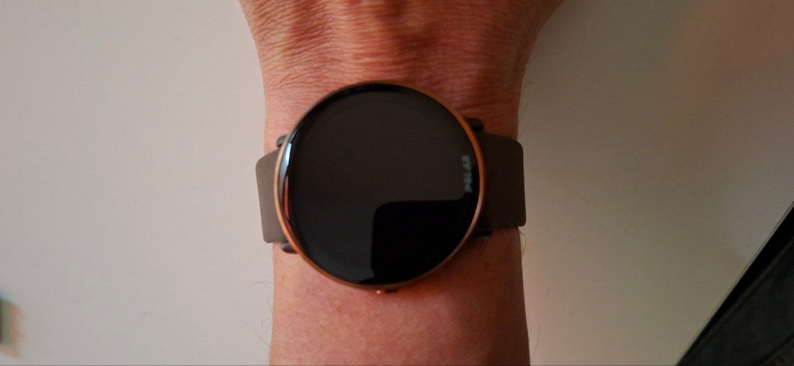 Smartwatch Polar Ignite 3 koperen/bruine zo goed als nieuw, Zwart, Ophalen of Verzenden, Zo goed als nieuw, Polar