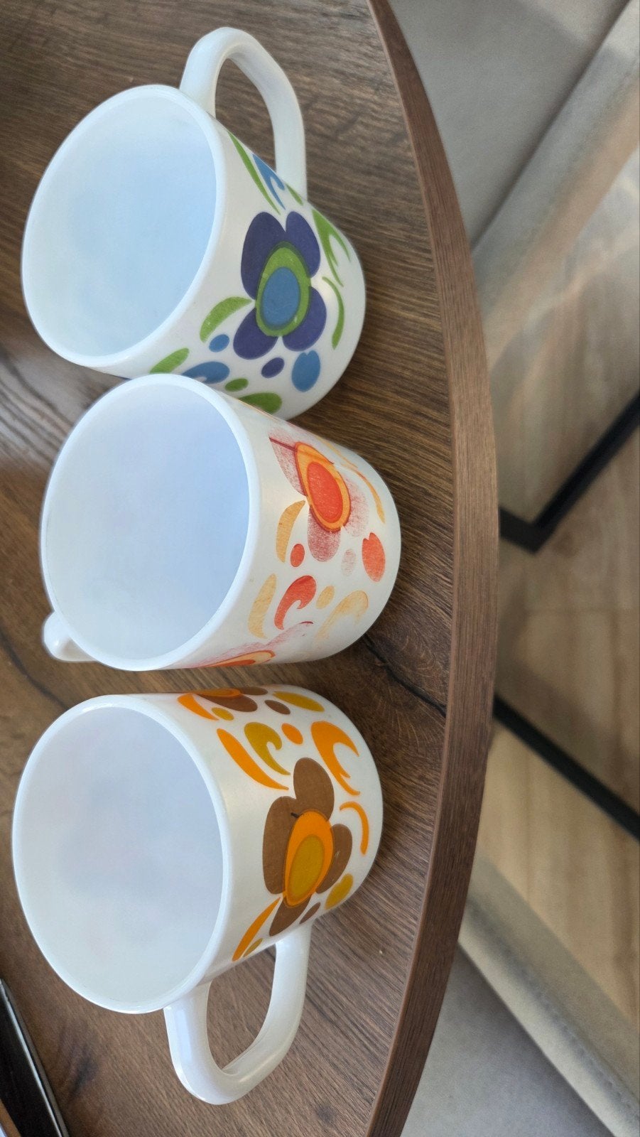 Knorr set 3 Bekers Bloemen, Ophalen