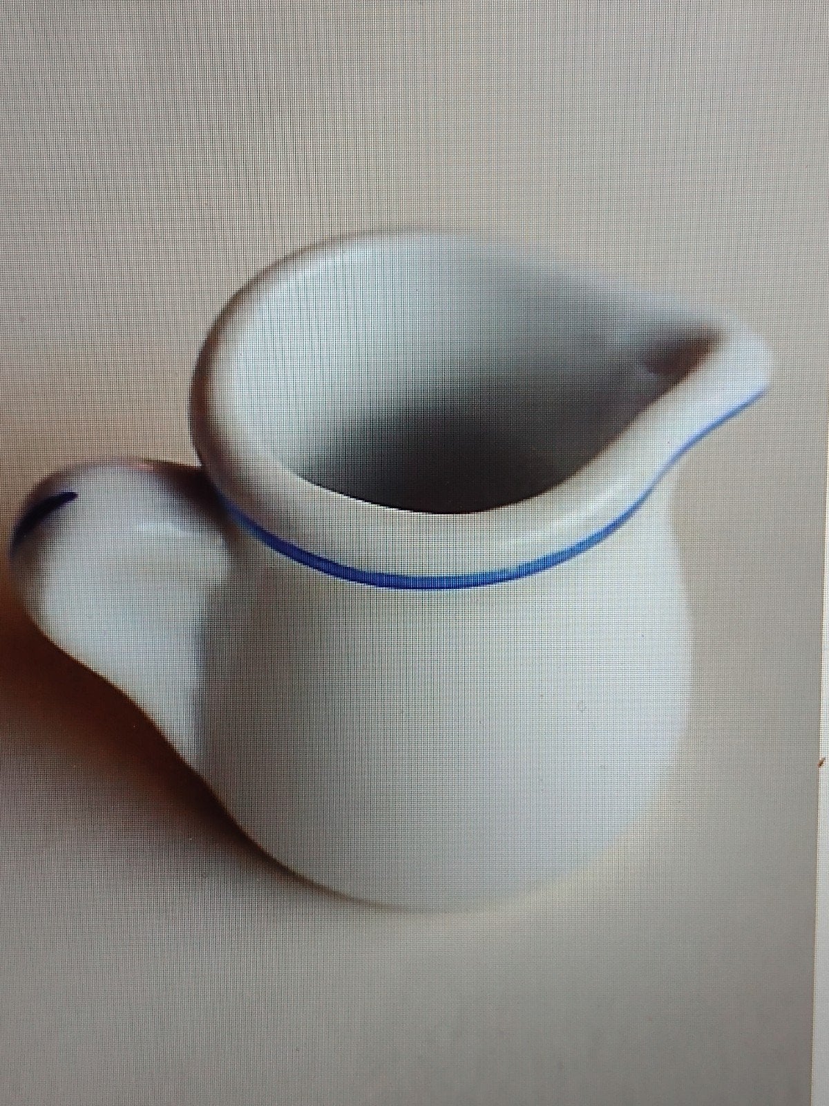 oude Mosa Maastricht mini melkkannetje melkkan Hoogte 4,5 cm, Ophalen