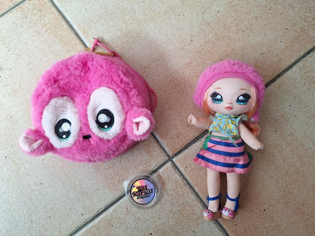Na Na Na Surprise pop met roze tasje, Ophalen of Verzenden, Gebruikt, Overige typen