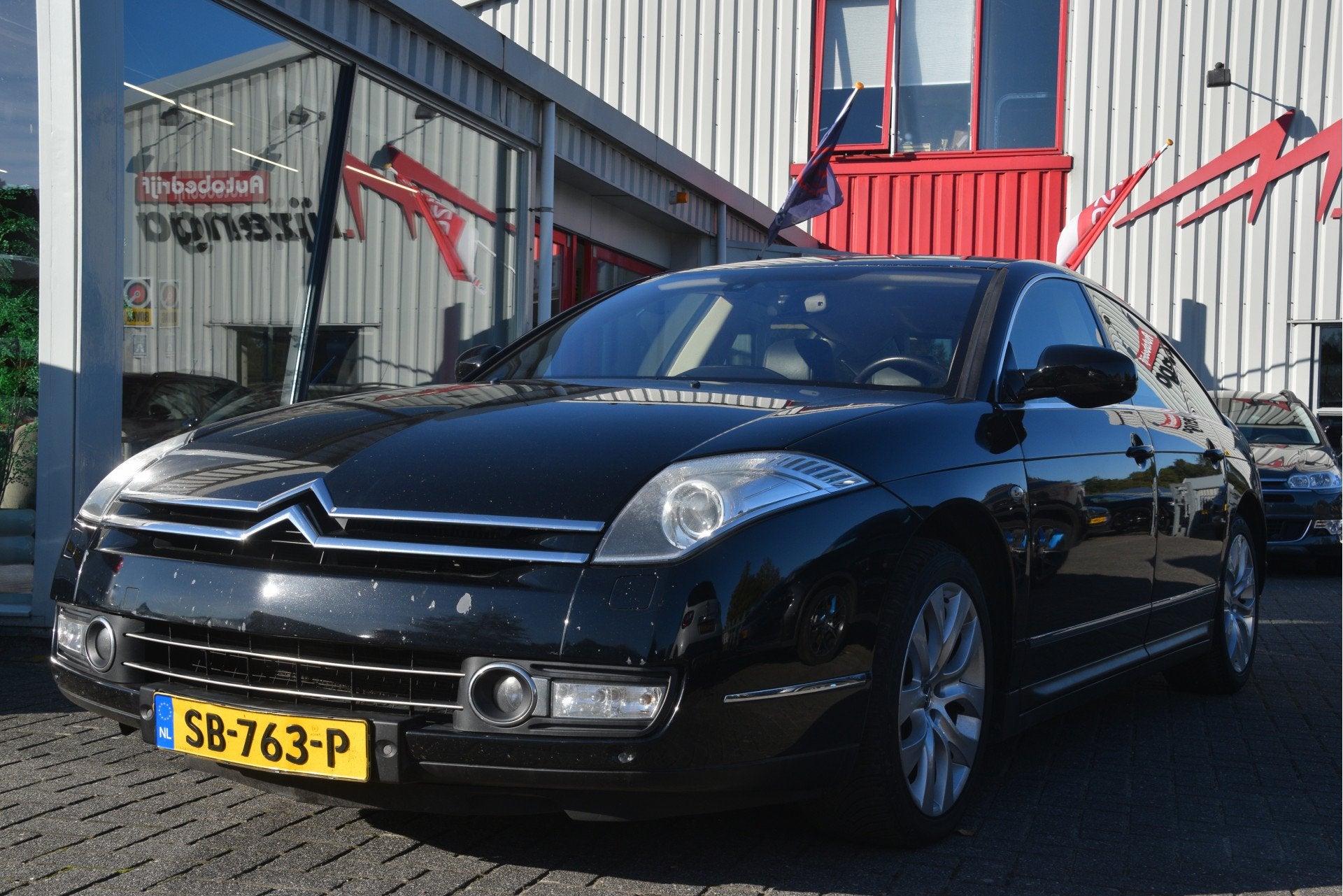 Citroën C6 3.0 HdiF V6 Exclusive Navi | Leer | Trekhaak | J, Gebruikt, Zwart, C6, 1848 kg