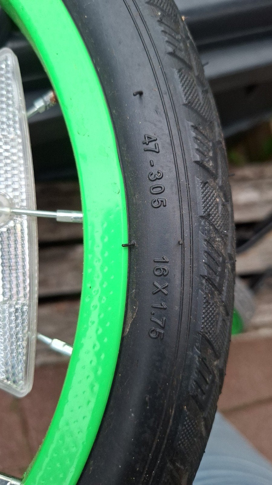 Kinderfiets 16 inch - Groen CROSS, Ophalen, 16 tot 20 inch, Velgrem, Zo goed als nieuw
