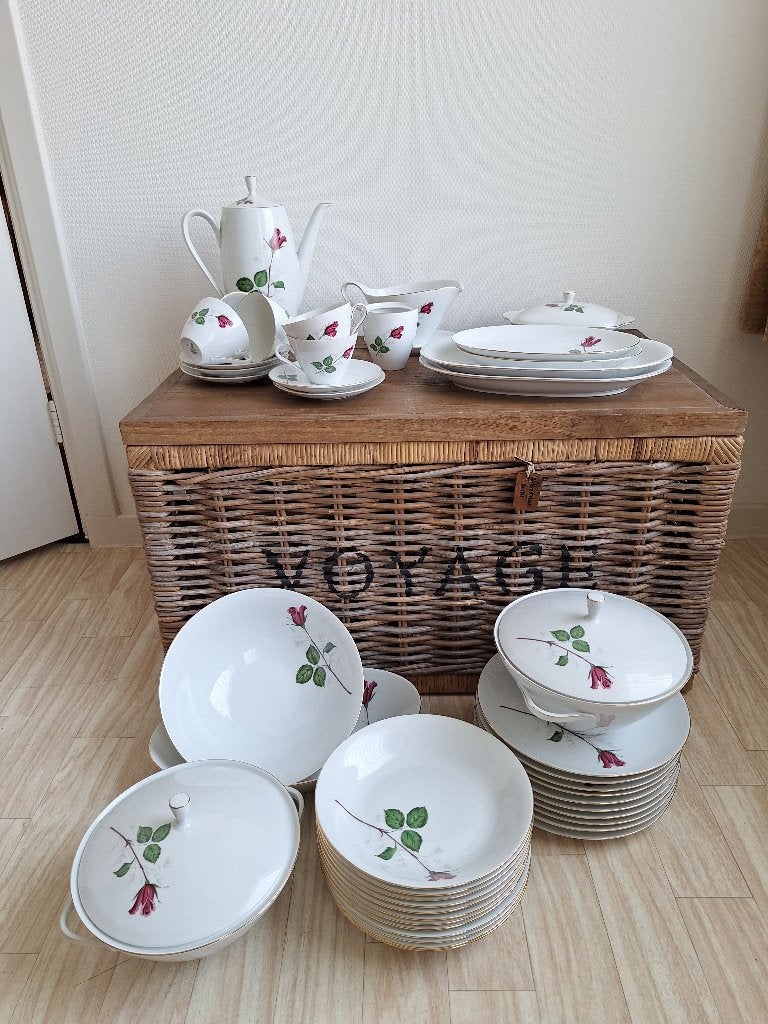 Servies Winterling Marktleuthen Bavaria, Ophalen, Gebruikt, Porselein, Overige stijlen