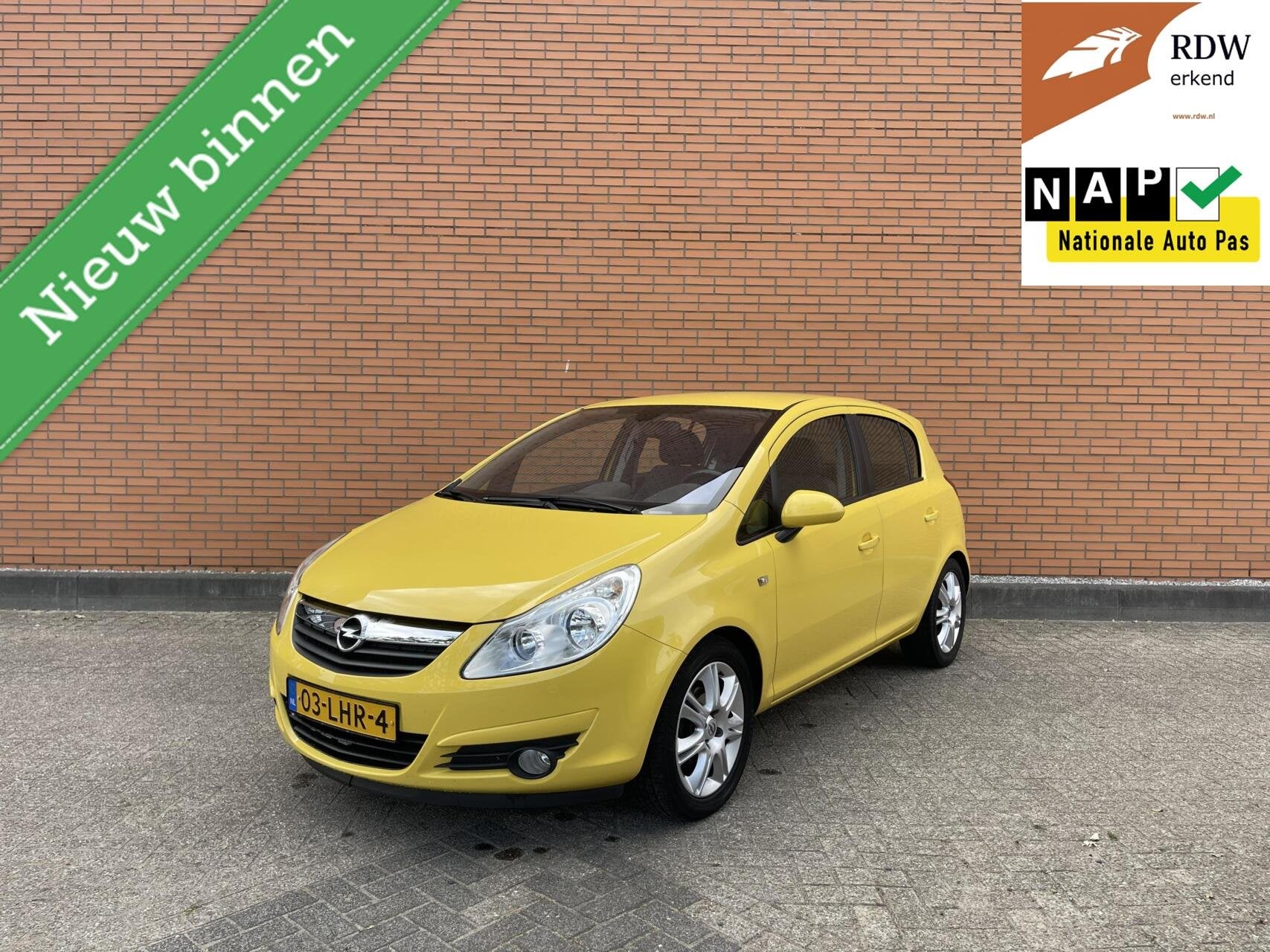 Opel Corsa 1.4-16V 2010 1STE | 153DKM | NAP | AIRCO | APK |, Auto's, Voorwielaandrijving, Euro 5, 1398 cc, 4 cilinders
