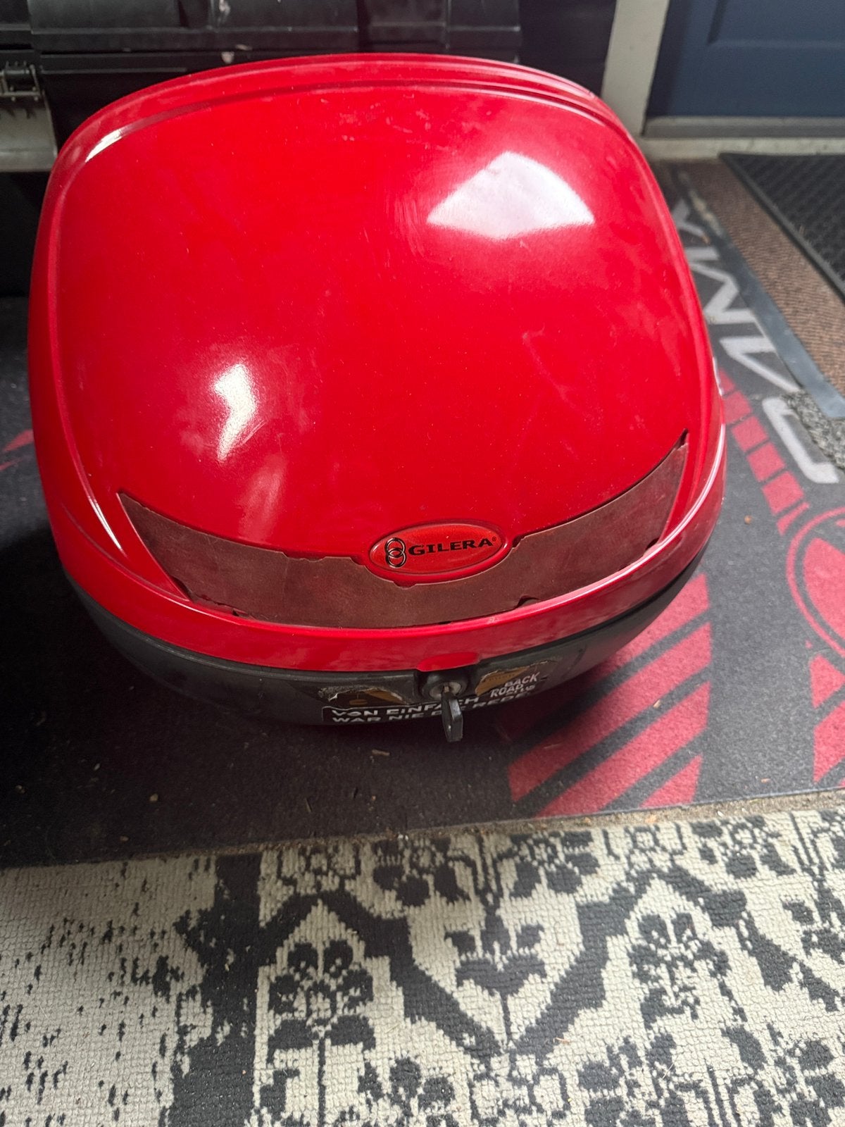 Gilera koffer, zeldzaam | Runner | zip | typhoon | stalker, Ophalen of Verzenden, Zo goed als nieuw, Overige merken