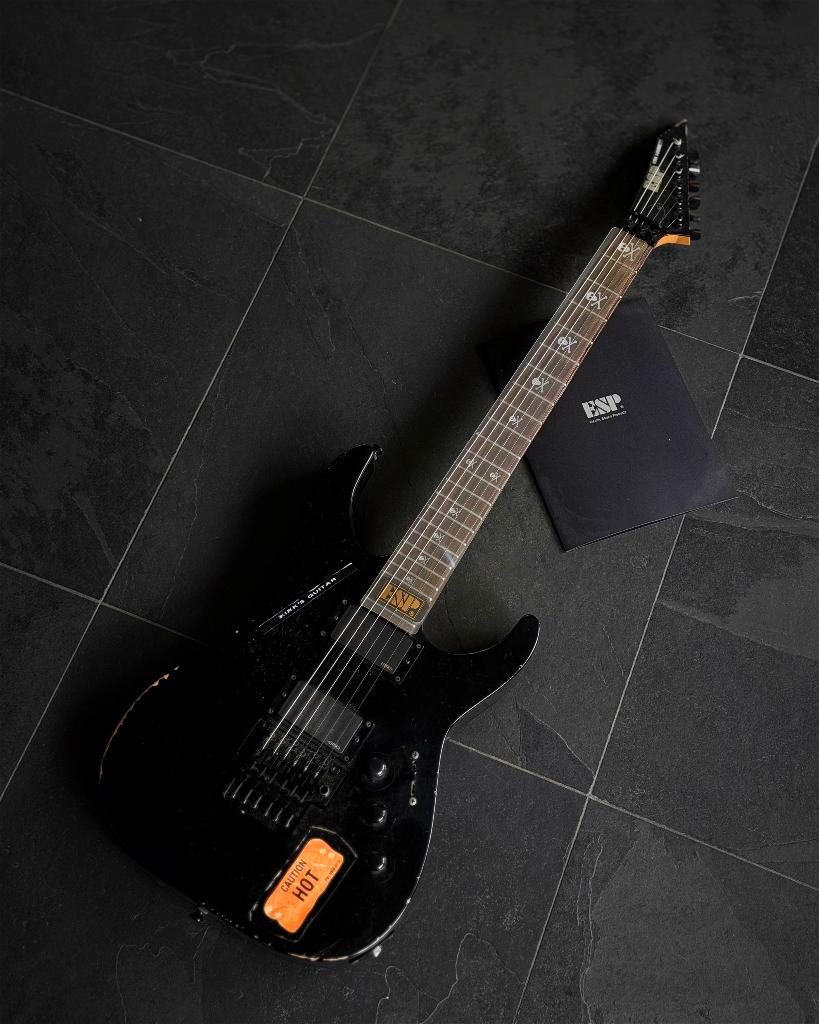 ESP Custom Shop KH-2 Vintage Kirk Hammett MIJ + OHSC + COA, Ophalen of Verzenden, Zo goed als nieuw, Solid body, Overige merken