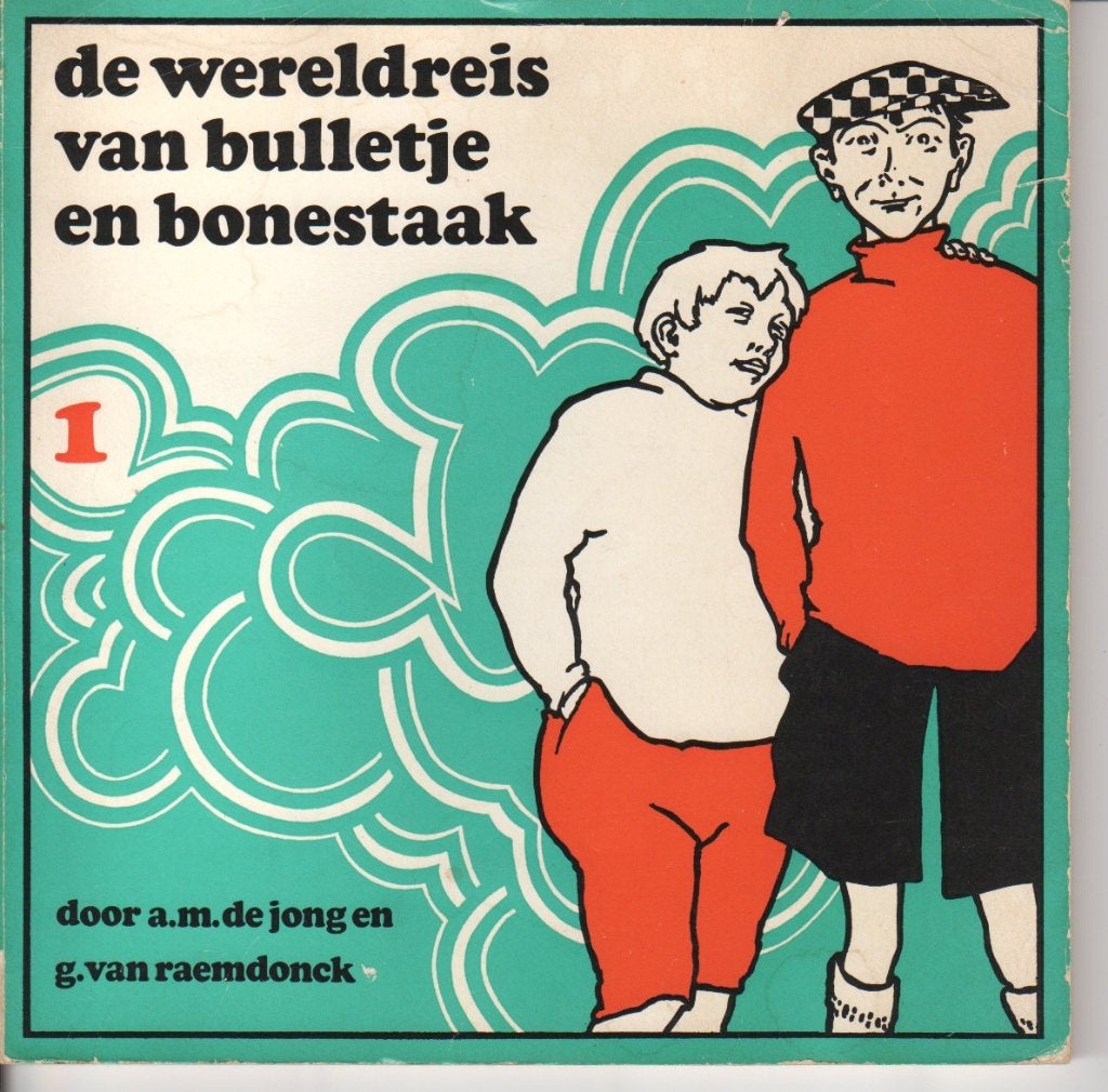 De Wereldreis van Bulletje en Bonestaak - deel 1 en 2, Meerdere stripboeken, Ophalen of Verzenden