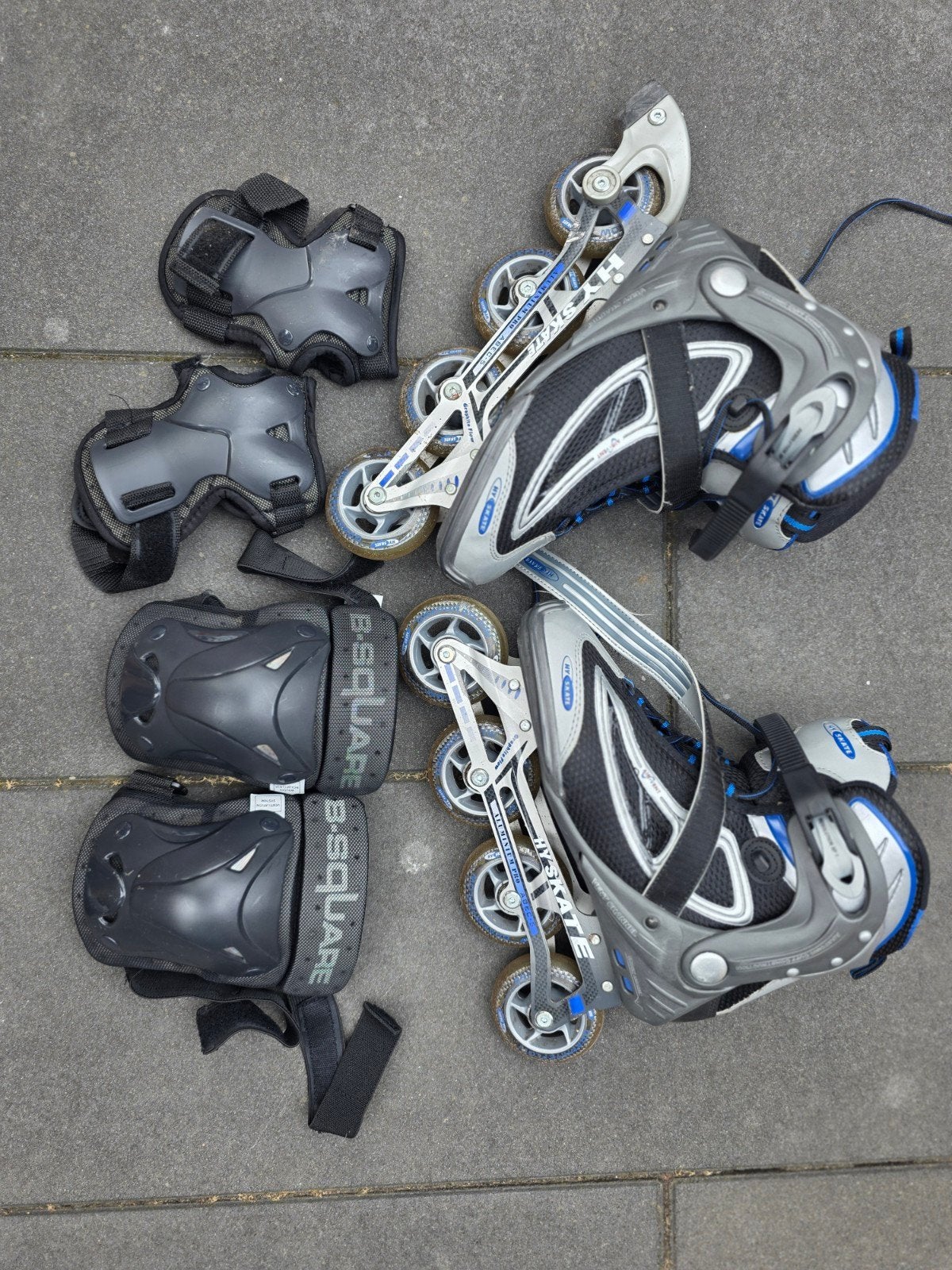 Hy Skate inline skates met bescherming - Maat 43, Ophalen of Verzenden, Gebruikt, Overige typen, Overige merken