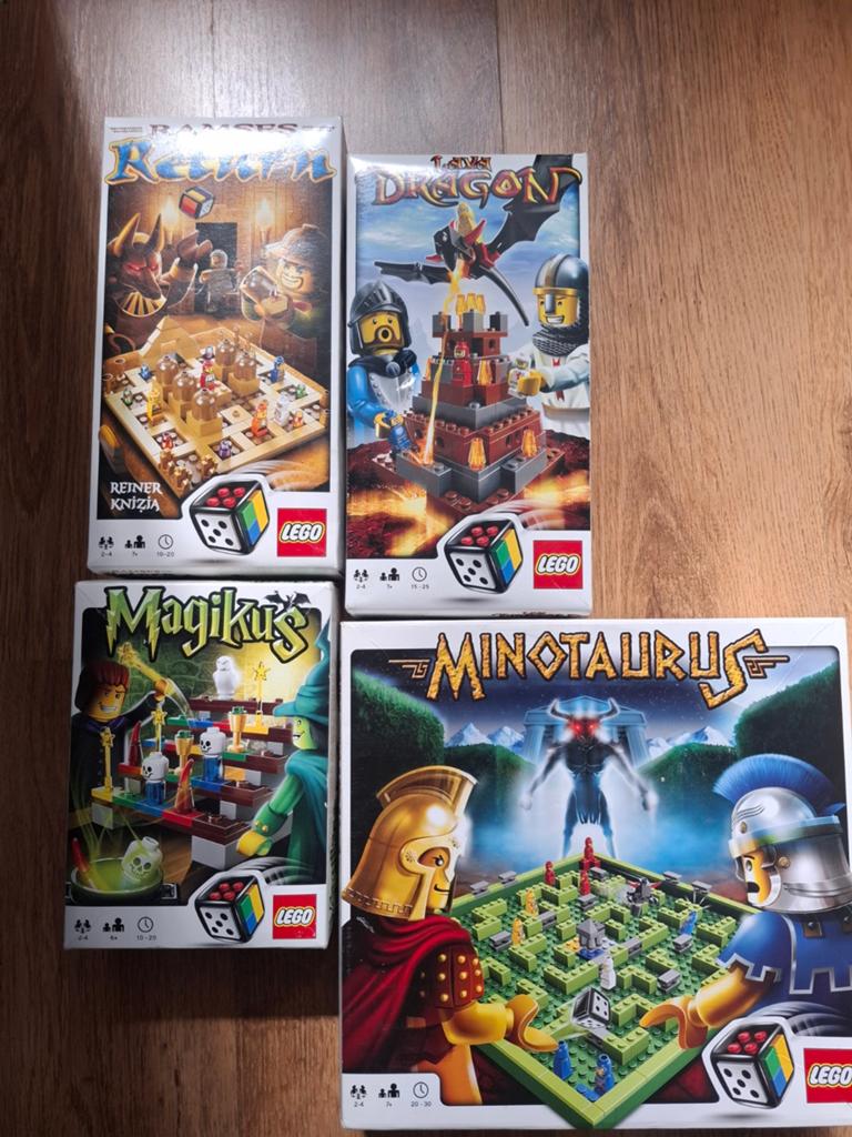 Lego spelletjes 3841 3836 3855 3838, Ophalen