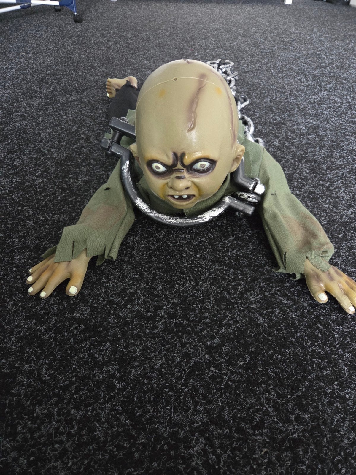 Halloween versiering, Ophalen