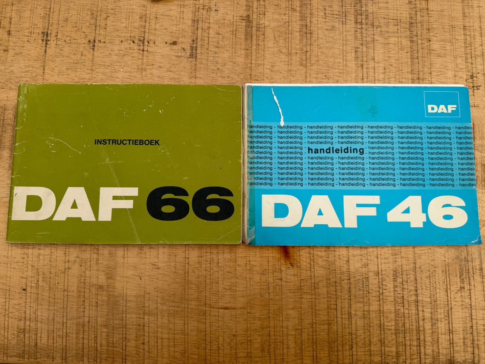 Instructieboek DAF 66 en 46, Auto diversen, Ophalen