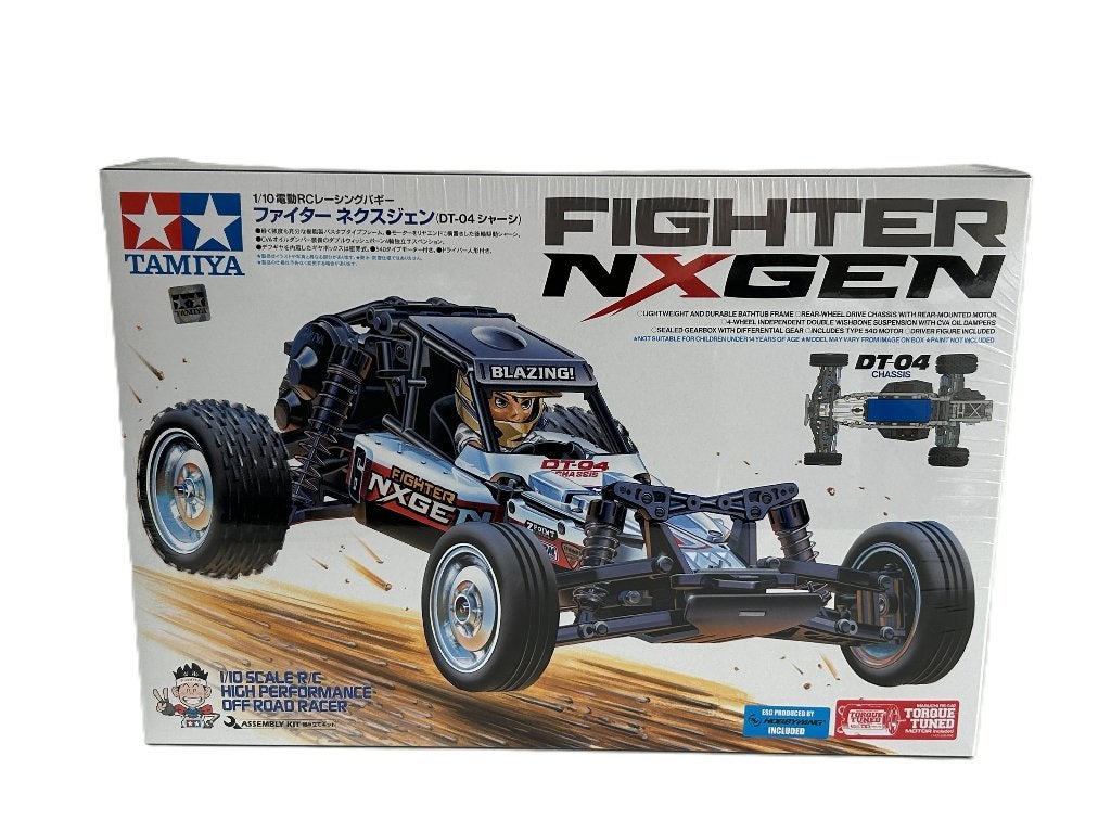 Tamiya 58741 1:10 RC Fighter NXGEN DT-04, Elektro, Verzenden, Auto offroad, Nieuw