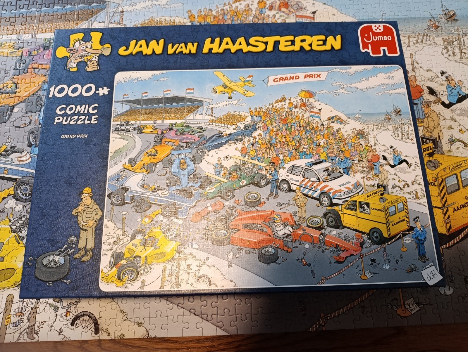 Jan van Haasteren Grand Prix 1000+ stukjes, Ophalen, 500 t/m 1500 stukjes, Gebruikt, Legpuzzel