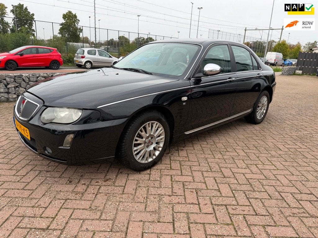 Rover 75 2.5 V6 Ambition - LEES ADVERTENTIE - Automaat - Cli, Auto's, Gebruikt, 2497 cc, 1445 kg, Zwart