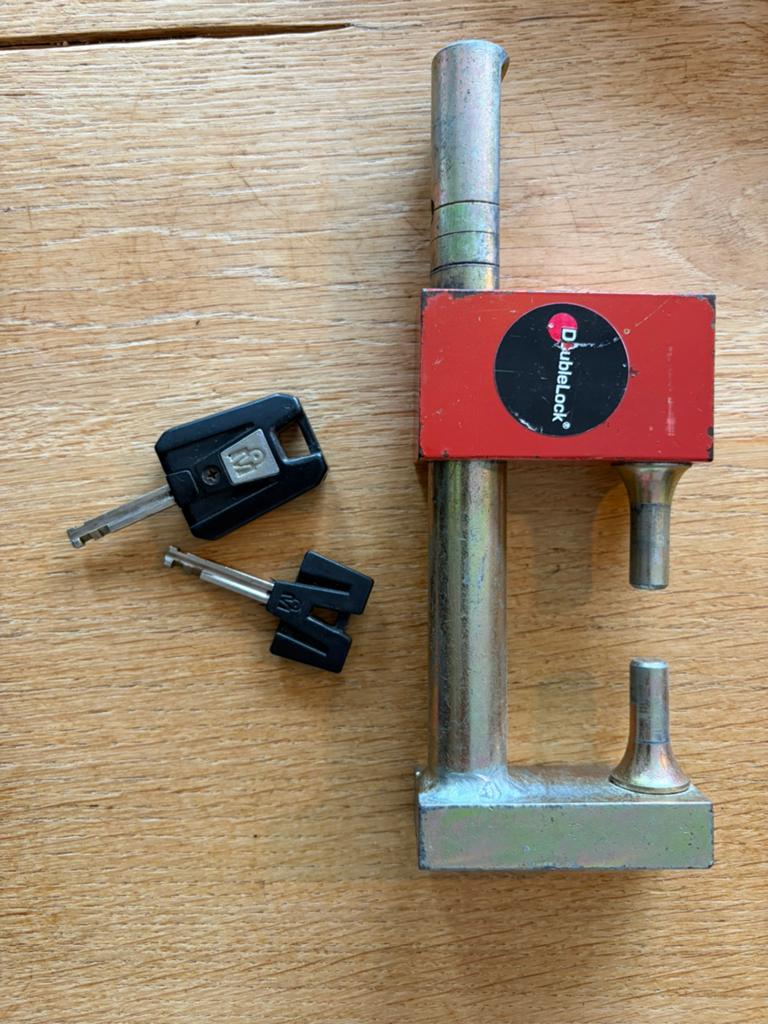 DoubleLock Compact Condor koppelingsslot, Caravans en Kamperen, Ophalen of Verzenden, Gebruikt