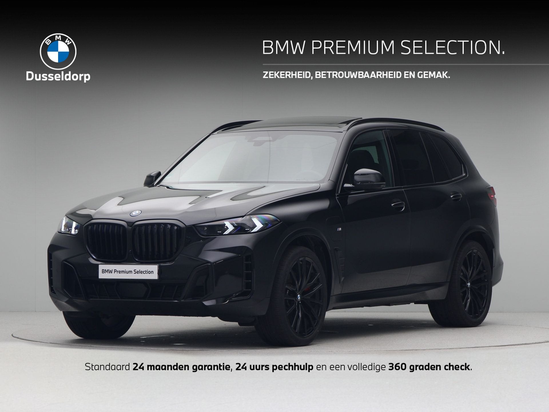 BMW X5 xDrive50e SoH 100% (bj 2025, automaat), Auto's, Gebruikt, 2395 kg, Met garantie (alle), Overige brandstoffen