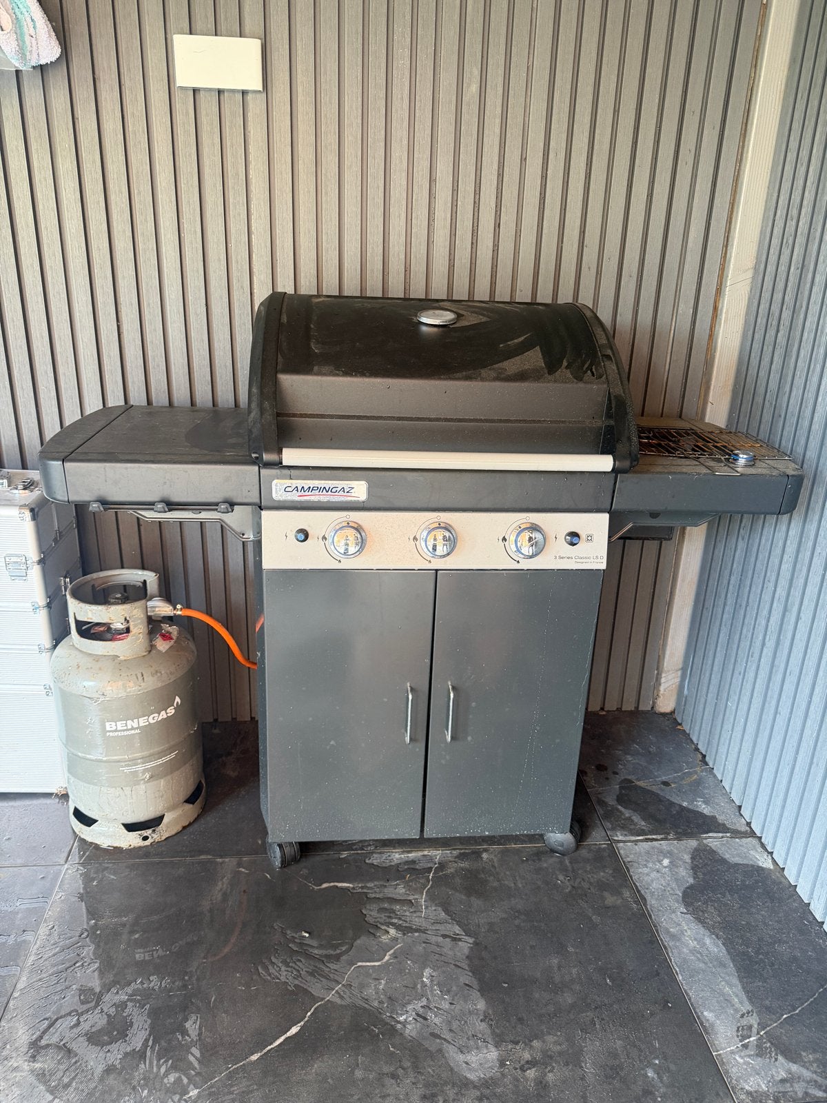 Campingaz gasbarbecue 3 Series Classic LS D, Ophalen, Gebruikt