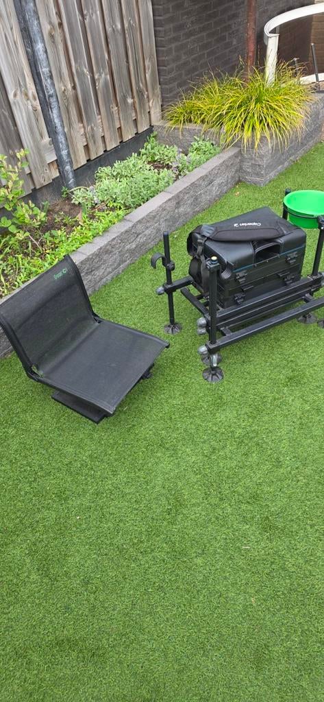 Caperlan CSB Seat Box met 3 lades en accessoires, Watersport en Boten, Ophalen, Zo goed als nieuw, Overige typen