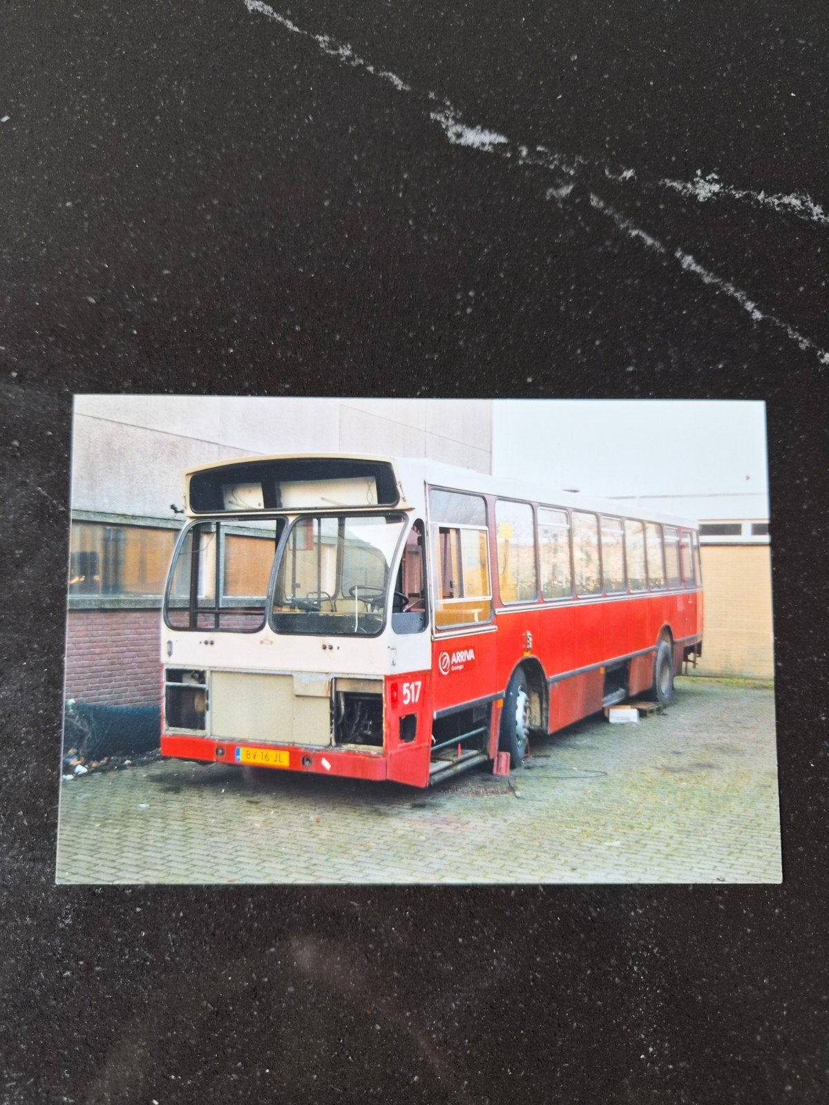 Foto 10x15 bus Arriva 517, Ophalen of Verzenden, Bus of Metro, Overige typen