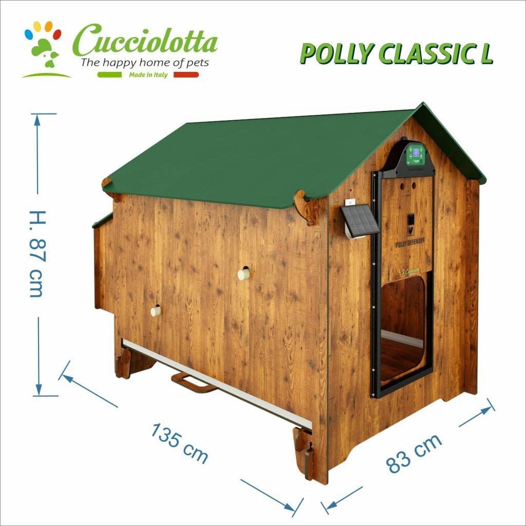 Trespa kippenhok: Cucciolotta kippenhok Classic L, Ophalen of Verzenden, Nieuw, Kippenhok of Kippenren