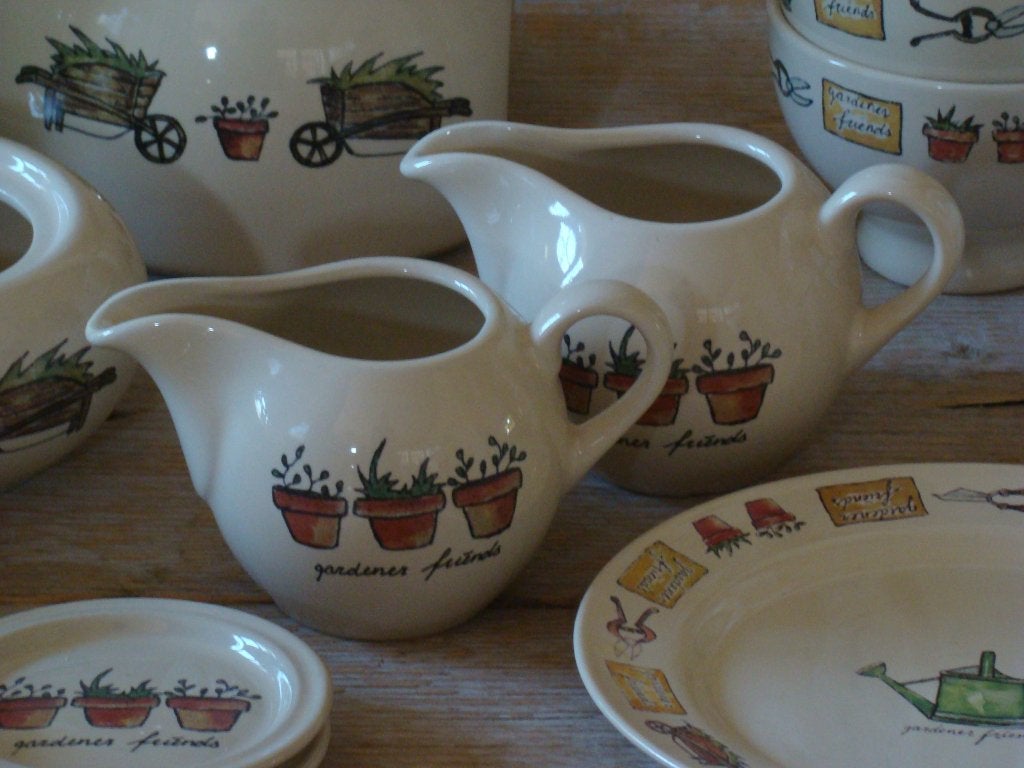 Servies, Jet (by Ter Steege), GARDENER FRIENDS, gaaf, Huis en Inrichting, Keuken | Servies, Overige typen, Ophalen of Verzenden