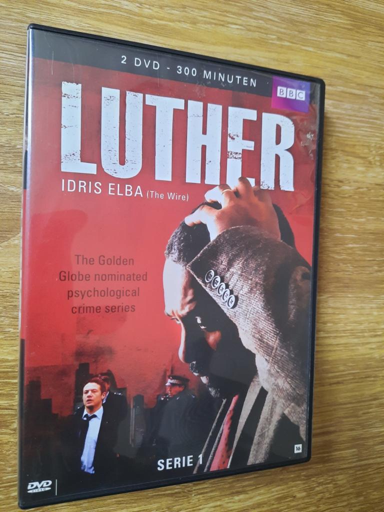 LUTHER serie 1 - met Idris Elba, Vanaf 16 jaar, Ophalen of Verzenden, Zo goed als nieuw