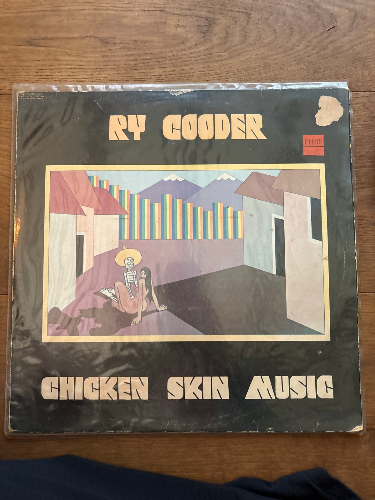 Ry Cooder - Chicken Skin Music LP (1976), Ophalen of Verzenden, Gebruikt, 12 inch, LP