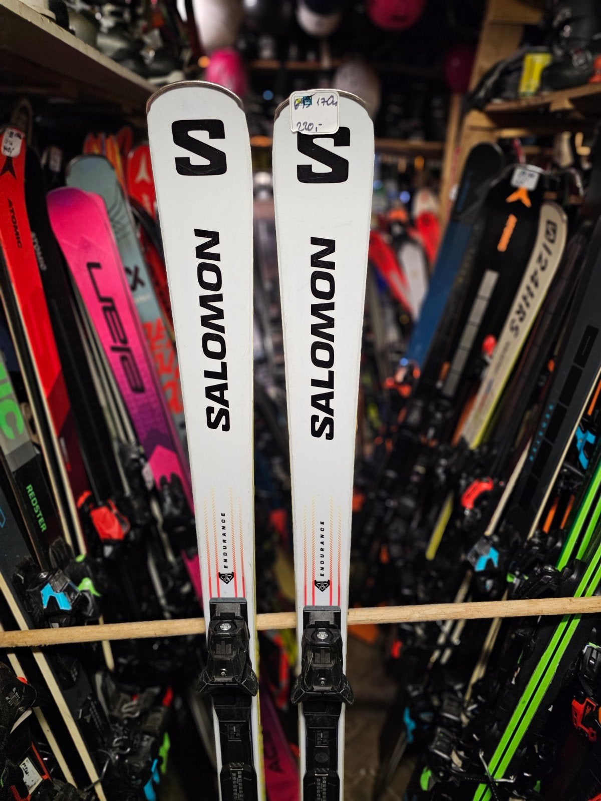 170cm SALOMON S MAX ENDURANCE 799€ ALL ROUND, 160 tot 180 cm, Zo goed als nieuw, Carve, Skiën